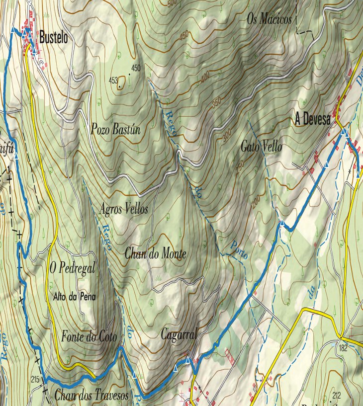foto mapa da ruta